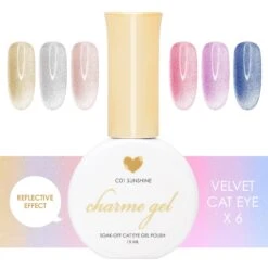 Charme Gel Original Velvet Cat Eye Collection / 6 Colors