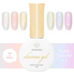 Charme Gel Pearl Shimmer Collection / 6 Colors