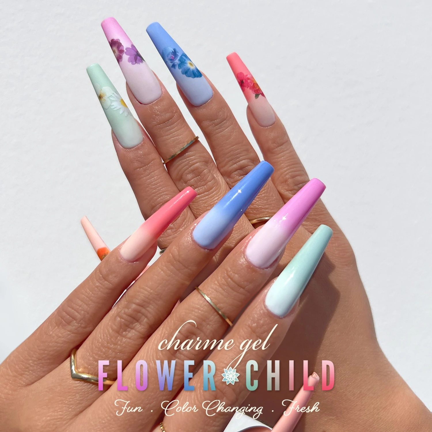 Charme Gel Flower Child Collection / 6 Colors 3 Charme Gel Flower Child Collection / 6 Colors - Image 3