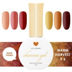 Charme Gel Warm Harvest Collection / 6 Colors