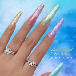 Charme Gel Twinkle Dreams Collection / 6 Colors -Tammy Nails Store CGP COL06 22 TWINKLEDRM 2