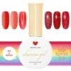 Charme Gel Rainbow Lover Red Collection / 6 Colors