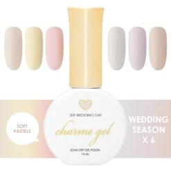 Charme Gel Wedding Season Collection / 6 Colors