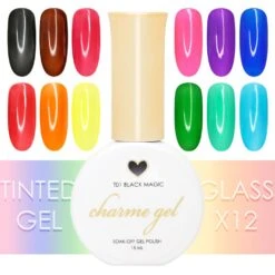 Charme Gel Tinted Glass Collection / 12 Colors