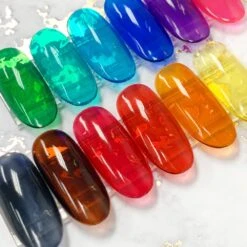 Charme Gel Tinted Glass Collection / 12 Colors 7 Charme Gel Tinted Glass Collection / 12 Colors -Tammy Nails Store CGP TINT 12 3