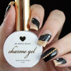 Charme Gel / 001 Perfect Black -Tammy Nails Store CGP001PB 2