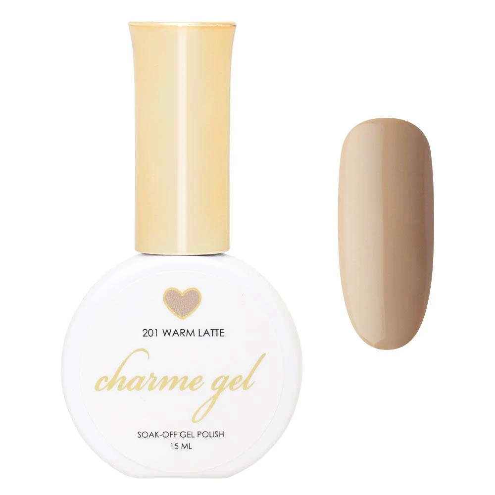 Charme Gel / 201 Warm Latte 1 Charme Gel / 201 Warm Latte