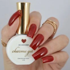 Charme Gel / 405 Merri Berry -Tammy Nails Store CGP405MB 5