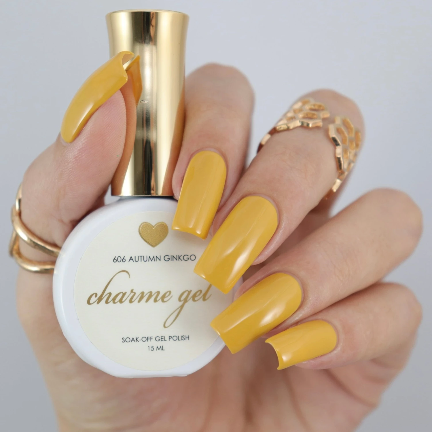 Charme Gel / 606 Autumn Ginkgo 3 Charme Gel / 606 Autumn Ginkgo - Image 3