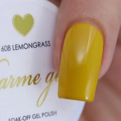 Charme Gel / 608 Lemongrass -Tammy Nails Store CGP608LG 4 jpg