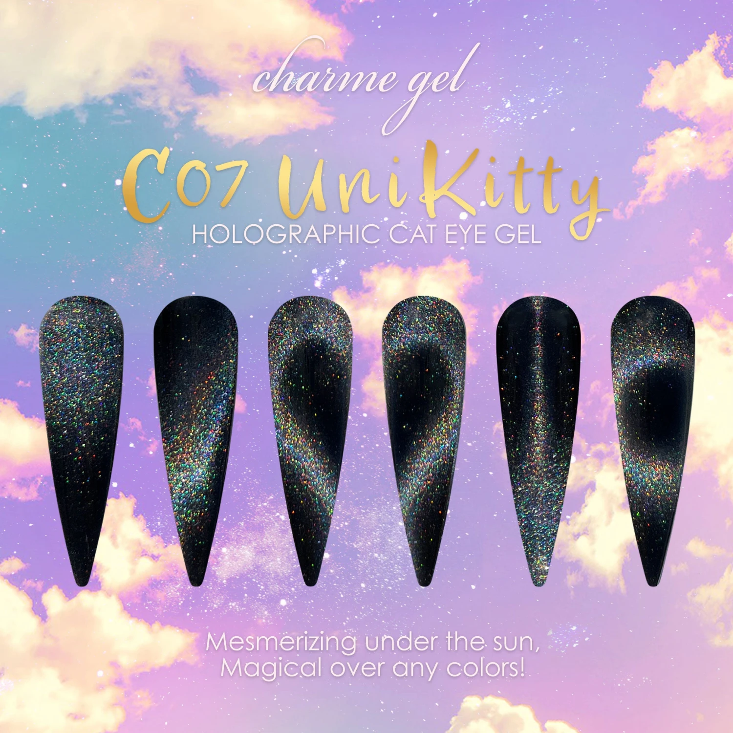 Charme Gel / Cat Eye C07 UniKitty 2 Charme Gel / Cat Eye C07 UniKitty - Image 2