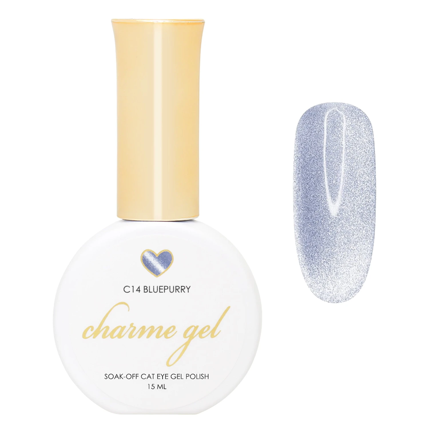 Charme Gel / Cat Eye C14 Bluepurry 1 Charme Gel / Cat Eye C14 Bluepurry