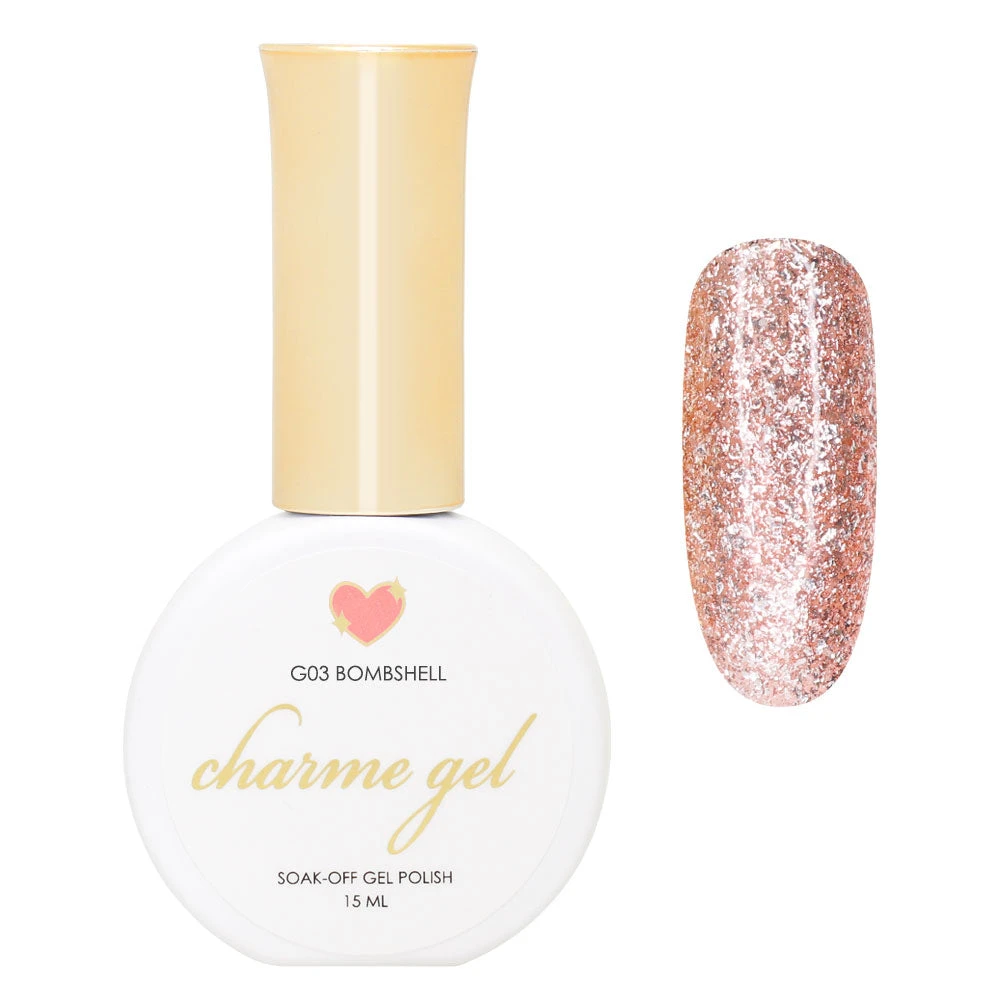 Charme Gel / Glitter G03 Bombshell 1 Charme Gel / Glitter G03 Bombshell