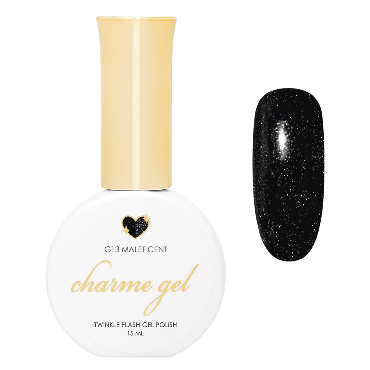 Charme Gel / Twinkle Flash G13 Maleficent 1 Charme Gel / Twinkle Flash G13 Maleficent