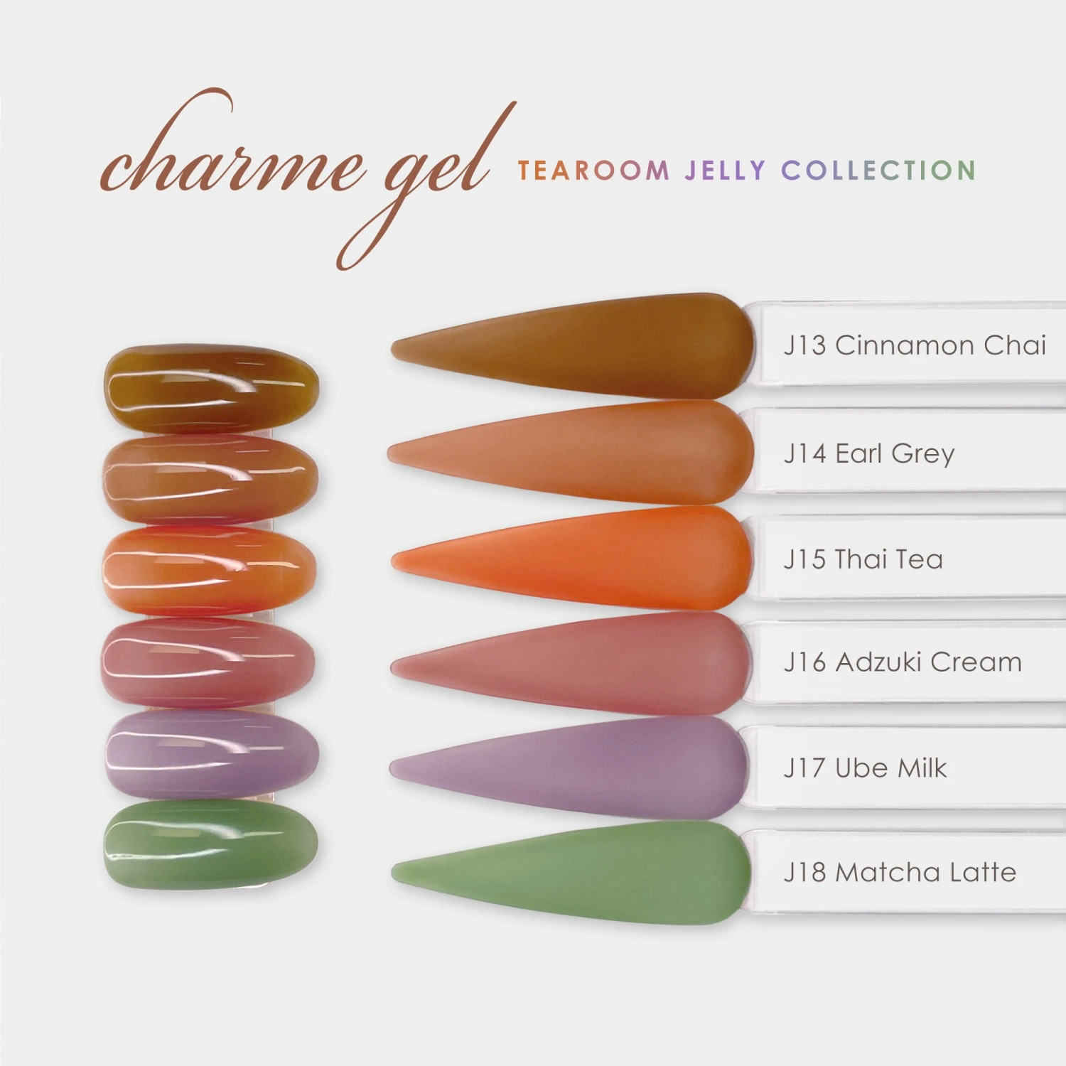Charme Gel / Jelly J13 Cinnamon Chai 3 Charme Gel / Jelly J13 Cinnamon Chai - Image 3
