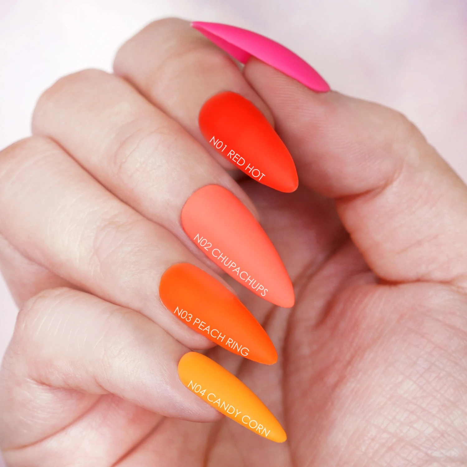 Charme Gel / Neon Glow N04 Candy Corn 3 Charme Gel / Neon Glow N04 Candy Corn - Image 3