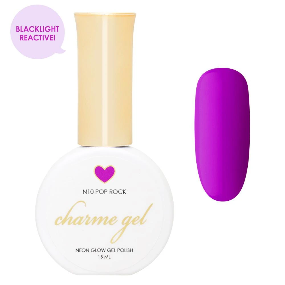 Charme Gel / Neon Glow N10 Pop Rock 1 Charme Gel / Neon Glow N10 Pop Rock
