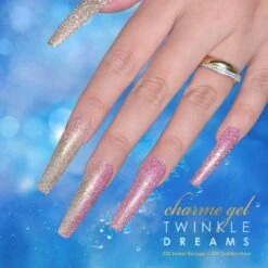 Charme Gel / Twinkle Shimmer S33 Sweet Escape -Tammy Nails Store CGPS33SE 3