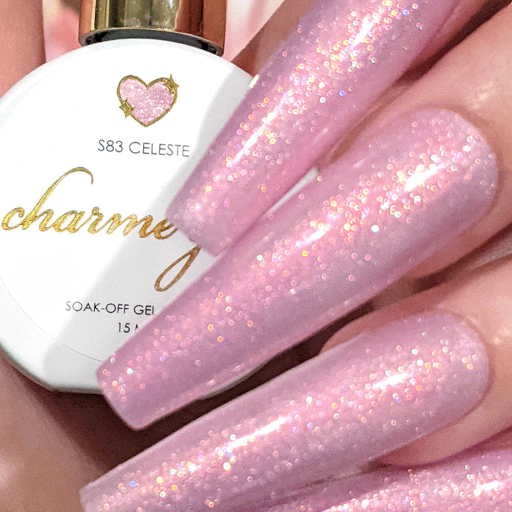 Charme Gel / Shimmer S83 Celeste 4 Charme Gel / Shimmer S83 Celeste - Image 4