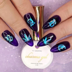 Charme Gel / Tinted Glass T11 Grapetini -Tammy Nails Store CGPT11GR 5