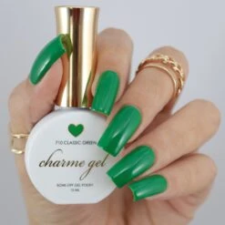 Charme Gel / 710 Classic Green -Tammy Nails Store Classic Green 3