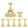 Mermaid Princess Nail Tip Stand 8PC Set