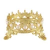 Royal Crown Brush Stand / Gold