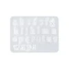 Silicone Nail Art Mold / Lowercase Alphabets
