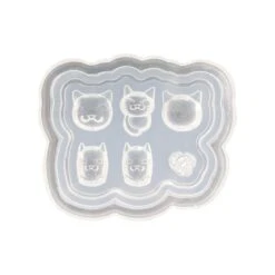 Silicone Nail Art Mold / Kitty Cats
