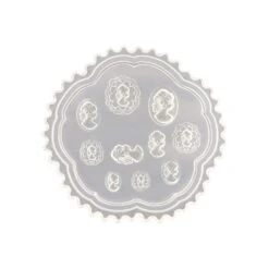 Silicone Nail Art Mold / Antique Cameos