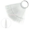 Nail Art Swatch Sticks / Stiletto / Clear