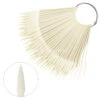Nail Art Swatch Sticks / Stiletto / Natural