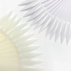 Nail Art Swatch Sticks / Stiletto / Natural -Tammy Nails Store NAT 050 NATURAL 3