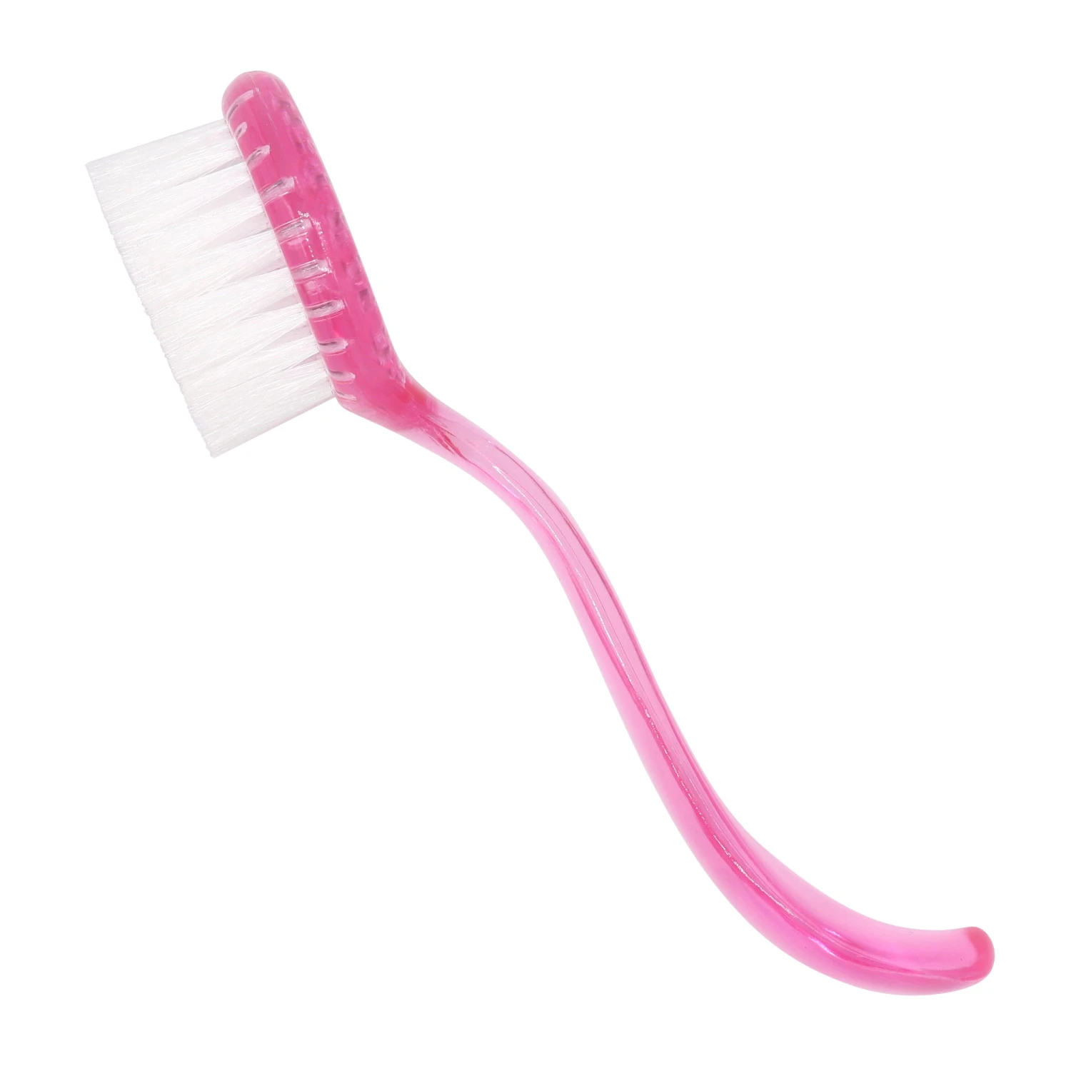Round Nail Cleaning Brush / Pink 2 Round Nail Cleaning Brush / Pink - Image 2