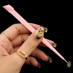 Pink Nail Art Tweezer -Tammy Nails Store NAT 075 3