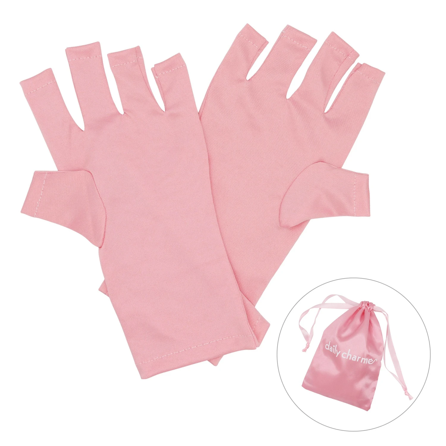 Gel Manicure UV Gloves / Pink 1 Gel Manicure UV Gloves / Pink