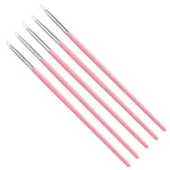 Silicone Nail Art Tool Set / Pink