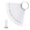 Nail Art Swatch Sticks / Square / Clear