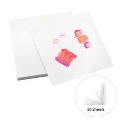 Disposable Paper Mixing Palette / 50 Sheets