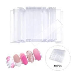 Acrylic Nail Tip Display Slides / 50 PC