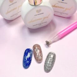 Double-Sided Flower & Stripe Magnetic Pen -Tammy Nails Store NAT MB 014 MPEN 5