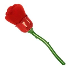 Rose Stem Makeup Brush / Red