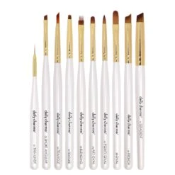 Daily Charme Nail Art Brush / 10 Piece Set