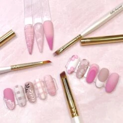Daily Charme Nail Art Brush / 10 Piece Set 7 Daily Charme Nail Art Brush / 10 Piece Set -Tammy Nails Store NAT PASSET 00 SET 3