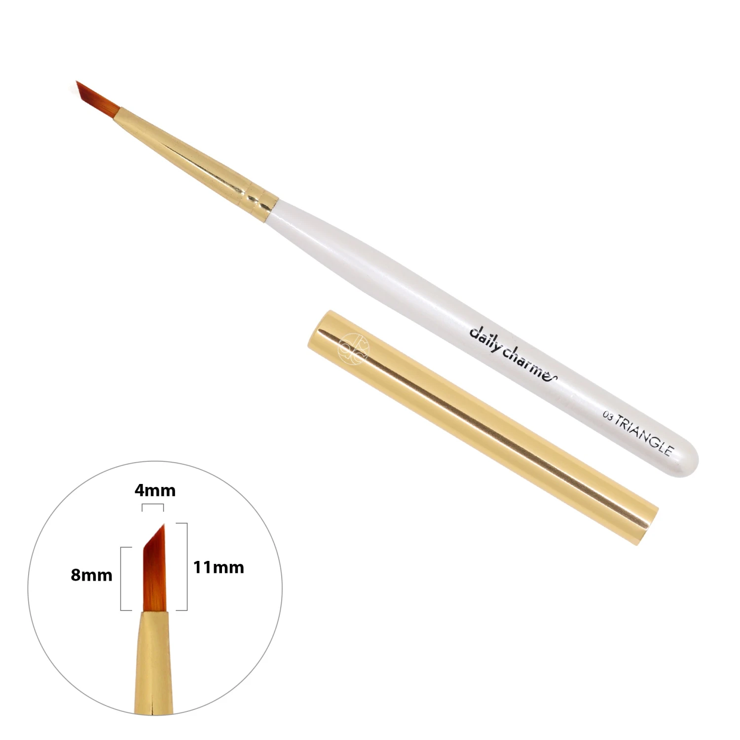 Daily Charme Nail Art Brush / 03 Triangle 1 Daily Charme Nail Art Brush / 03 Triangle