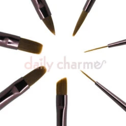 Tati Artchocolat Brush Set 6 Tati Artchocolat Brush Set -Tammy Nails Store NAT TATI SET7 3