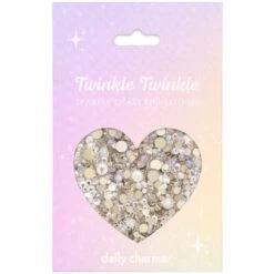 Twinkle Twinkle Round Flatback Rhinestone Mix / Crystal Moonlight