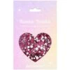 Twinkle Twinkle Round Flatback Rhinestone Mix / Fuchsia