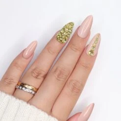 Twinkle Twinkle Round Flatback Rhinestone Mix / Light Jonquil -Tammy Nails Store TT RF22 LJ 3