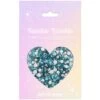 Twinkle Twinkle Round Flatback Rhinestone Mix / Aquamarine